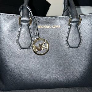 Michael Kors CAMILLE MD satchel leather black